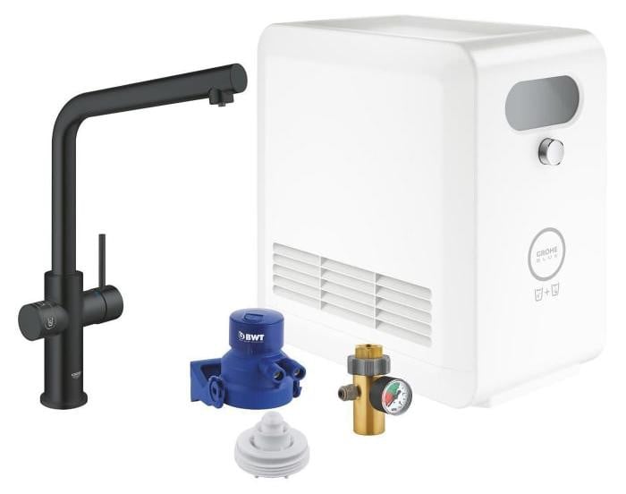 GROHE Blue Professional set met L-vormige mengkraan