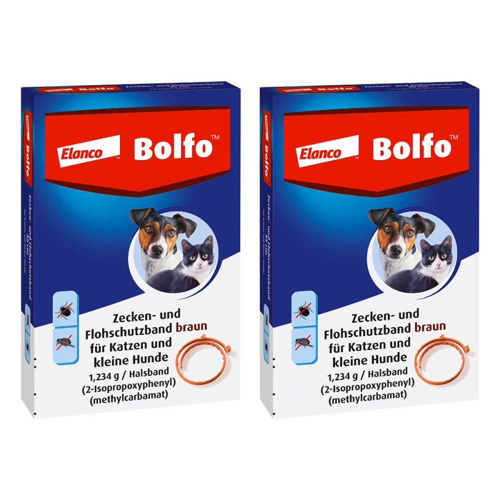 Elanco Deutschland GmbH Bolfo Floh- und Zeckenschutzband für kleine Hunde und Katzen 08102638