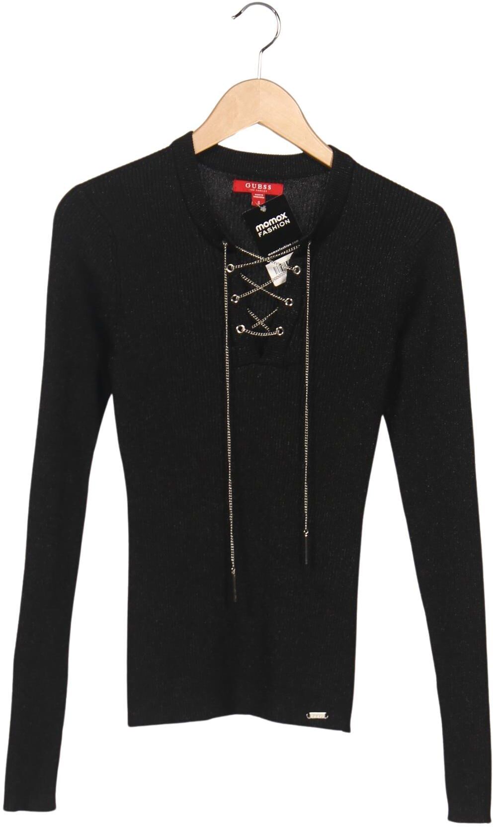 Guess Damen Pullover, Schwarz, Gr. S, kein / Etikett - Second Hand