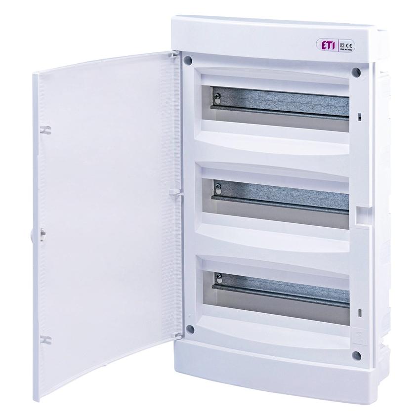 Eti Polam Unterputz-Schaltanlage ECM36PO-s 36M IP40 weisse Tür 001101079 (001101079)