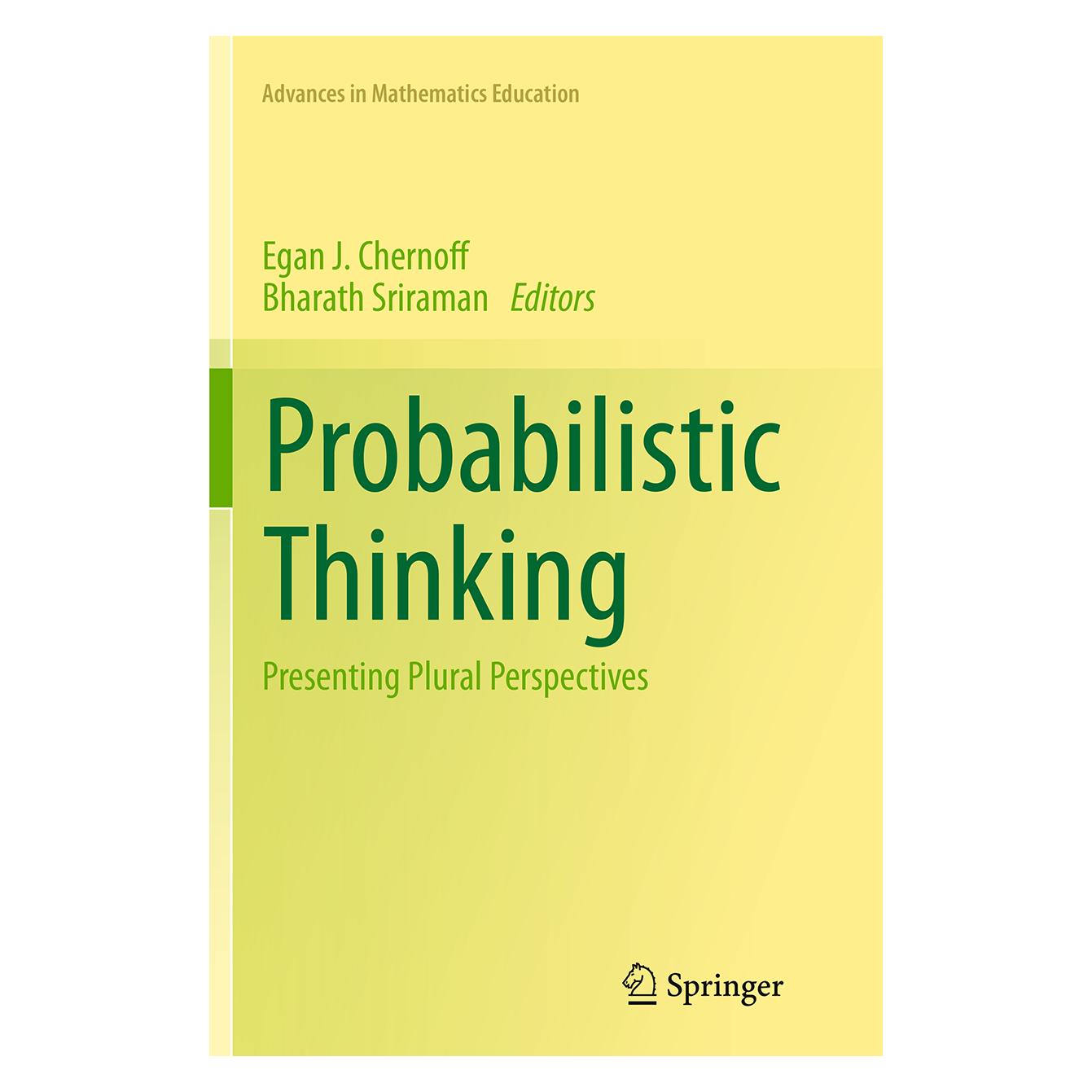 Springer Probabilistic Thinking (Englisch, Softcover, Bharath Sriraman, Egan J. Chernoff) (55847031)