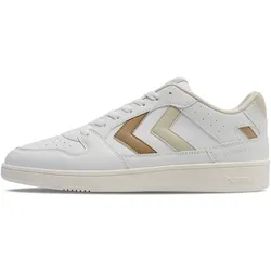 hummel St. Power Play LZD Sneaker Damen 9469 - bright white/bone white 40