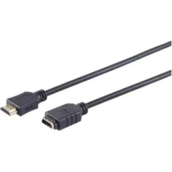 MicroConnect HDMI (Typ A) — HDMI (Typ A) (2 m), Videokabel, Schwarz