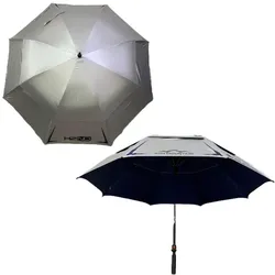 Sun Mountain Chrome Series 68" UV Golf Regenschirm navy