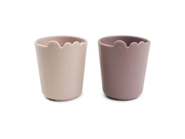 Done by deer Mini-mug pour enfants Croco 10 cl, lot de 2 Poudre