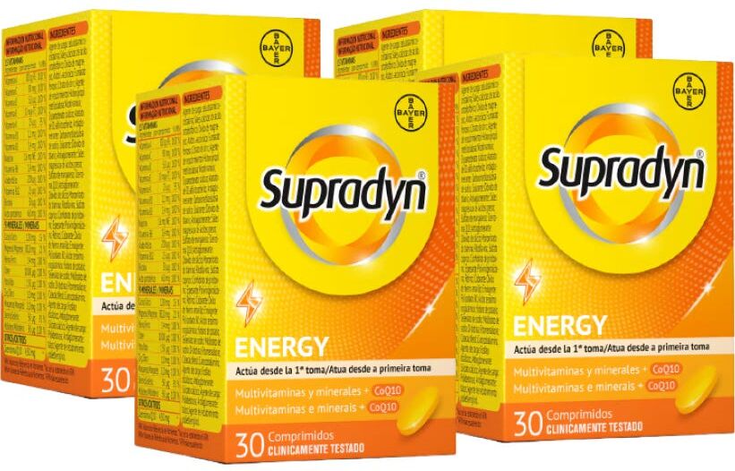 Supradyn Energy 4x30 comprimidos
