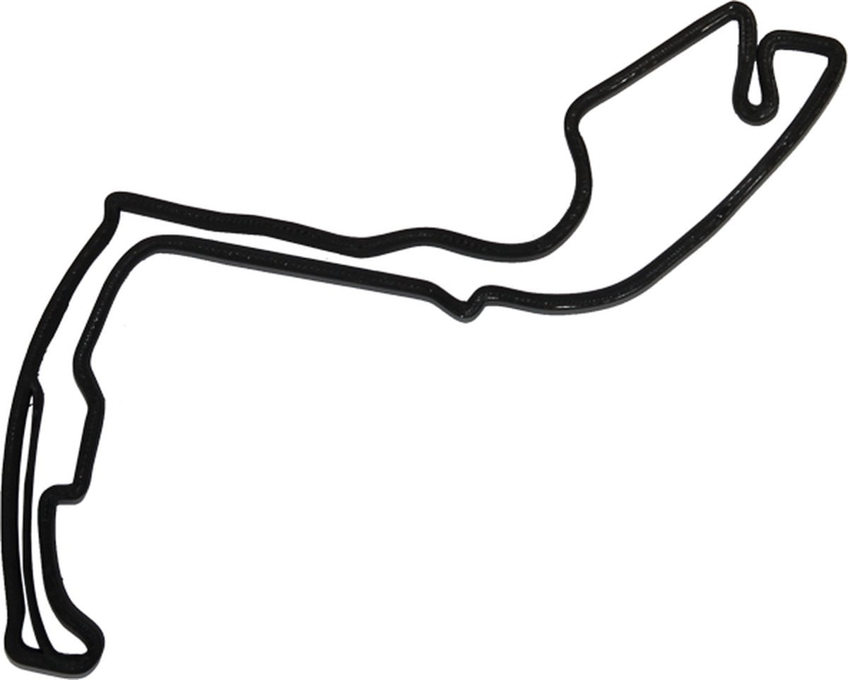 3D-printdesigns Circuit de Monaco Tabletop voor volwassenen