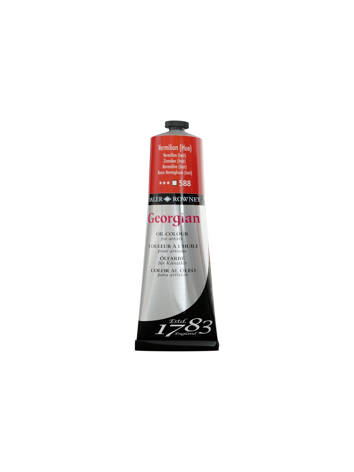 Daler-Rowney Georgian Oil 225 ml Vermilion (Hue)