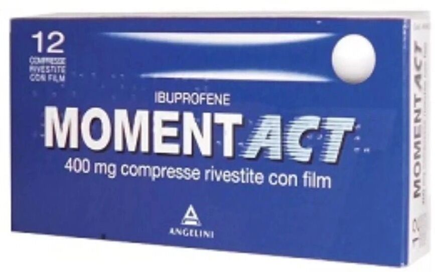 Angelini Momentact 400 mg Analgesico 12 Compresse