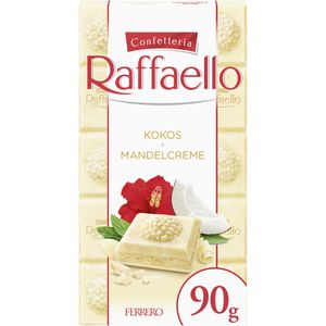 Raffaello Tafelschokolade Weiß, 90g