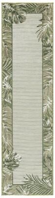SAFAVIEH Cabana Tulsa Indoor/ Outdoor Tropical Border Rug