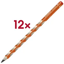 Stabilo 12x Bleistifte »EASYgraph« HB orange