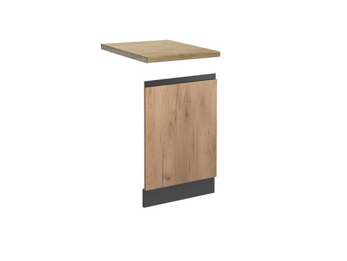 Façade R-Line 45cm J-Shape PT Chêne Chêne de force doré/Anthracite Vicco 46575