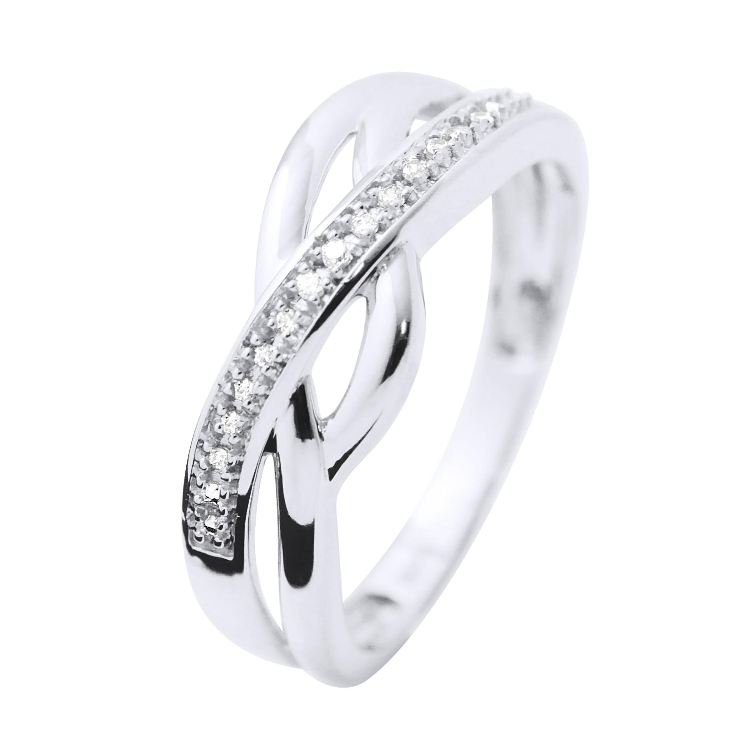 Alliance Diamonds 0.040 Cts White Gold