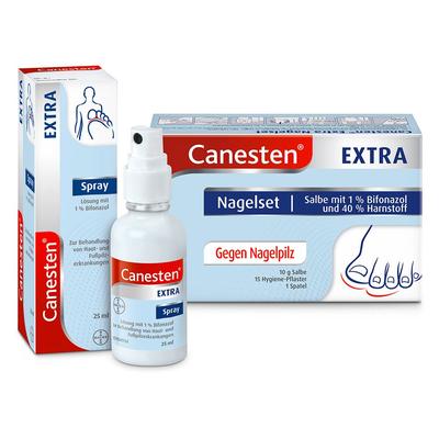Canesten Extra Nagelset + Spray 1 St Set