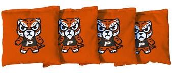 Skip's Garage Pacific Tigers Tokyodachi Orange Cornhole Bags