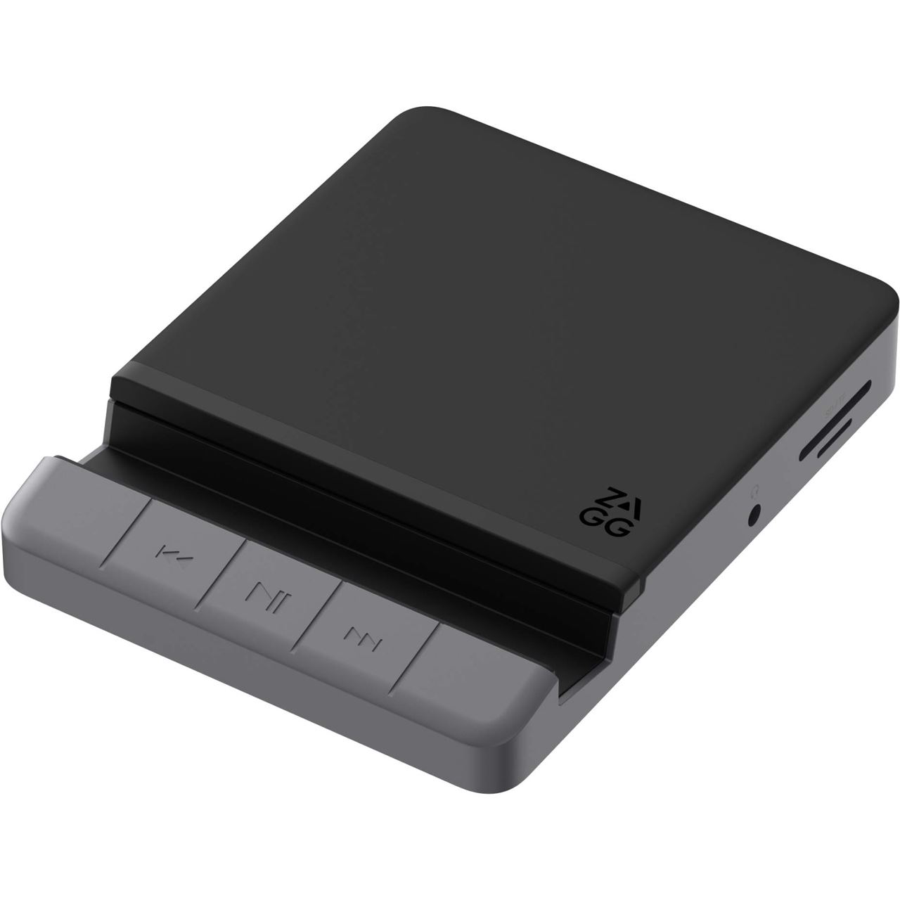 ZAGG Hub 6 Port, integr. 100W USB-C Ladekabel, Multimedia-Tasten 6 Anschlüsse: 4K HDMI 1.4, 100W USB-C PD, USB-A, 3,5 mm Audiobuchse, SD- un
