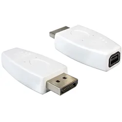 Delock Adapter Displayport 1.2 Stecker > Displayport mini Buchse