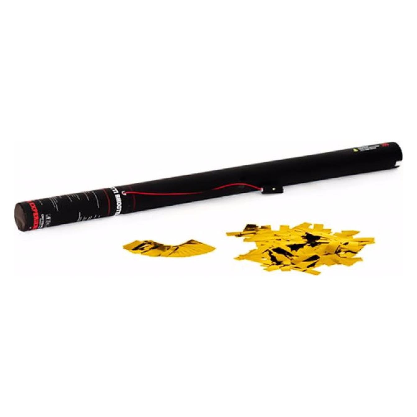 TCM Konfetti-Ladung elektrisch 80cm, gold (51708576)
