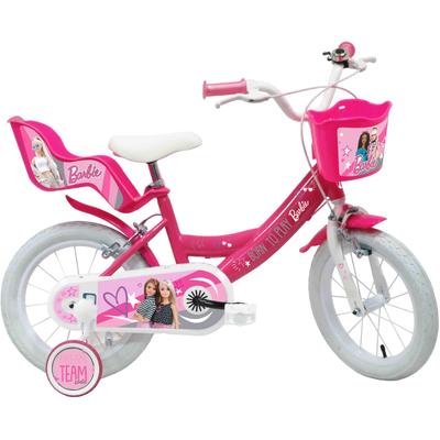 Kinderfahrrad BARBIE "Barbie 14", pink, Fahrräder, Kinder, 23cm, 14 Zoll (35,56cm) hinten: 14 Zoll (35,56cm)