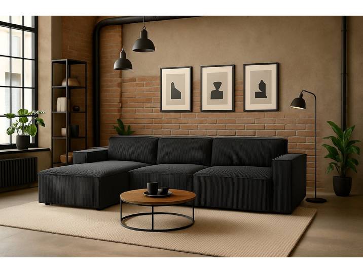 Kaiser Möbel Ecksofa Ecksofa Cursal L-Form – modular, modern, unvergleichlich bequem, Einzelsofa