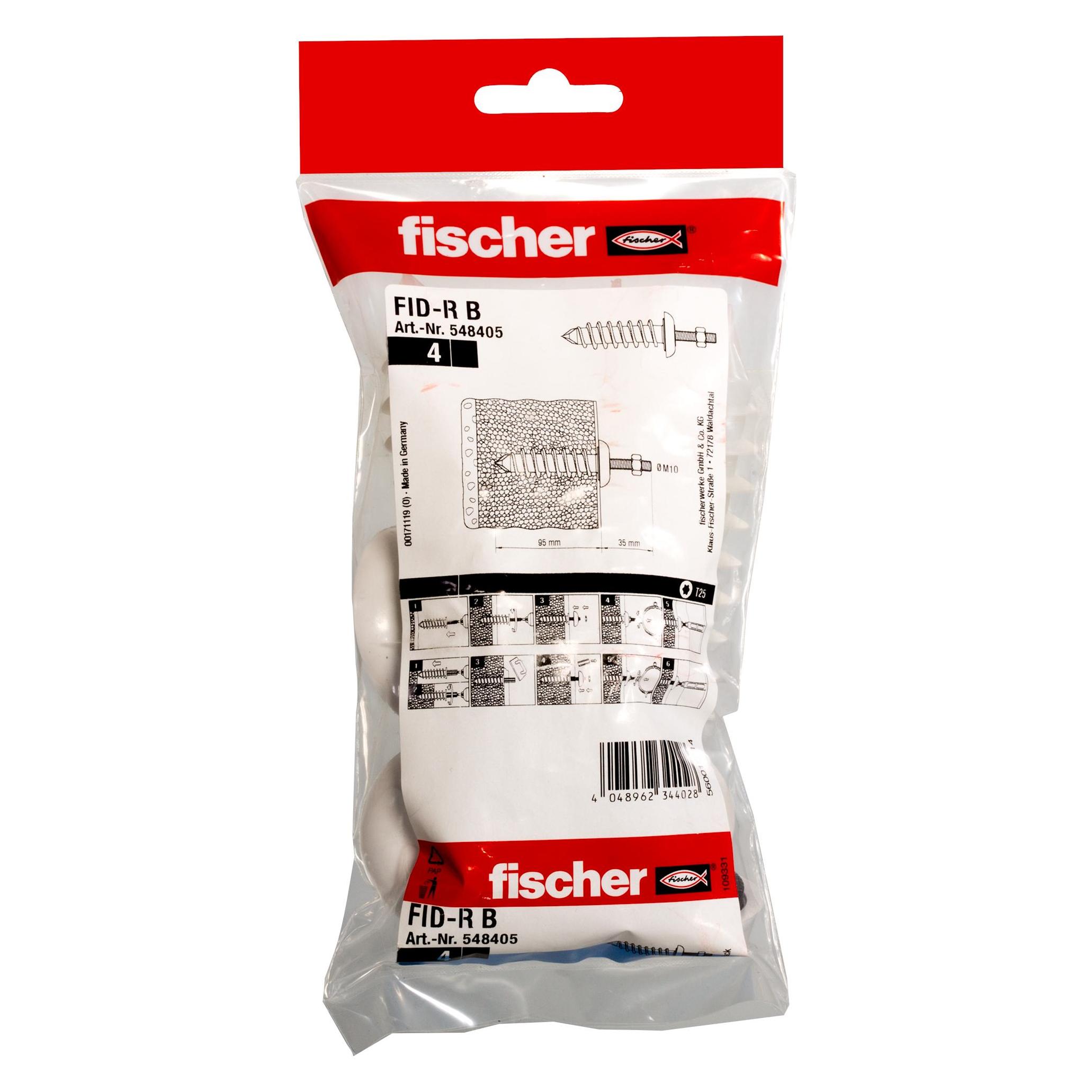 Fischer Dämmstoffdübel FID-R zl B (4 Stk.) (548405)
