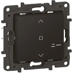 Legrand 863844 Niloe Step with Netatmo Rollladenschalter, Farbe: Schwarz