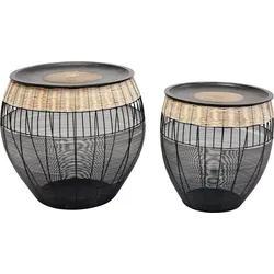 Karé Beistelltisch Set AFRICAN DRUMS