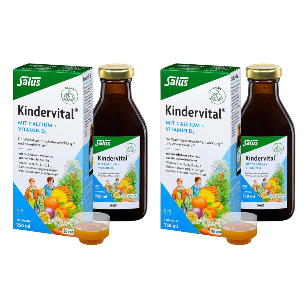 SALUS Pharma GmbH Kindervital mit Calcium + D3 Tonikum Salus 08104573