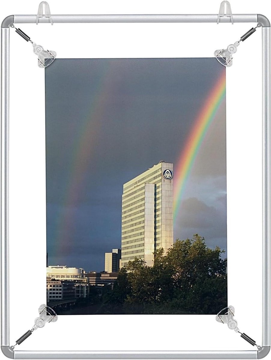 Spanlijst Aluminium Posterframe Zilver DIN A1