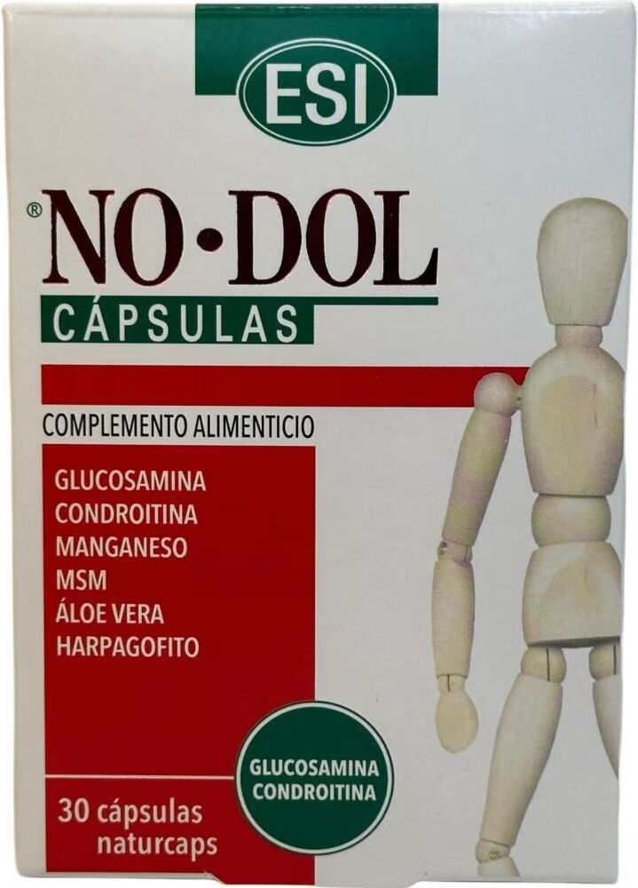 Esi No-Dol 30 Cápsulas Complemento Alimenticio Talla Única Unisex
