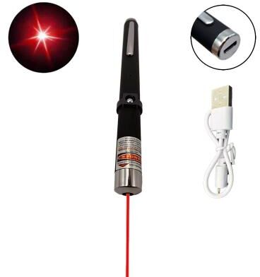 Uplift Essentials 2 in 1 Mini Laser Pointer & LED Pet Trainer usb red