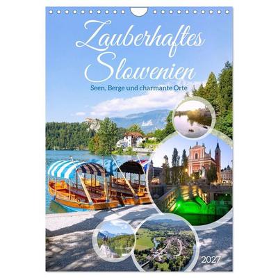 Zauberhaftes Slowenien. Seen, Berge und charmante Orte (Wandkalender 2027 DIN A4 hoch), CALVENDO Monatskalender