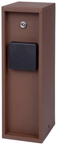 BOLD 10619 Gartensteckdose 3fach Rost ohne Kabel