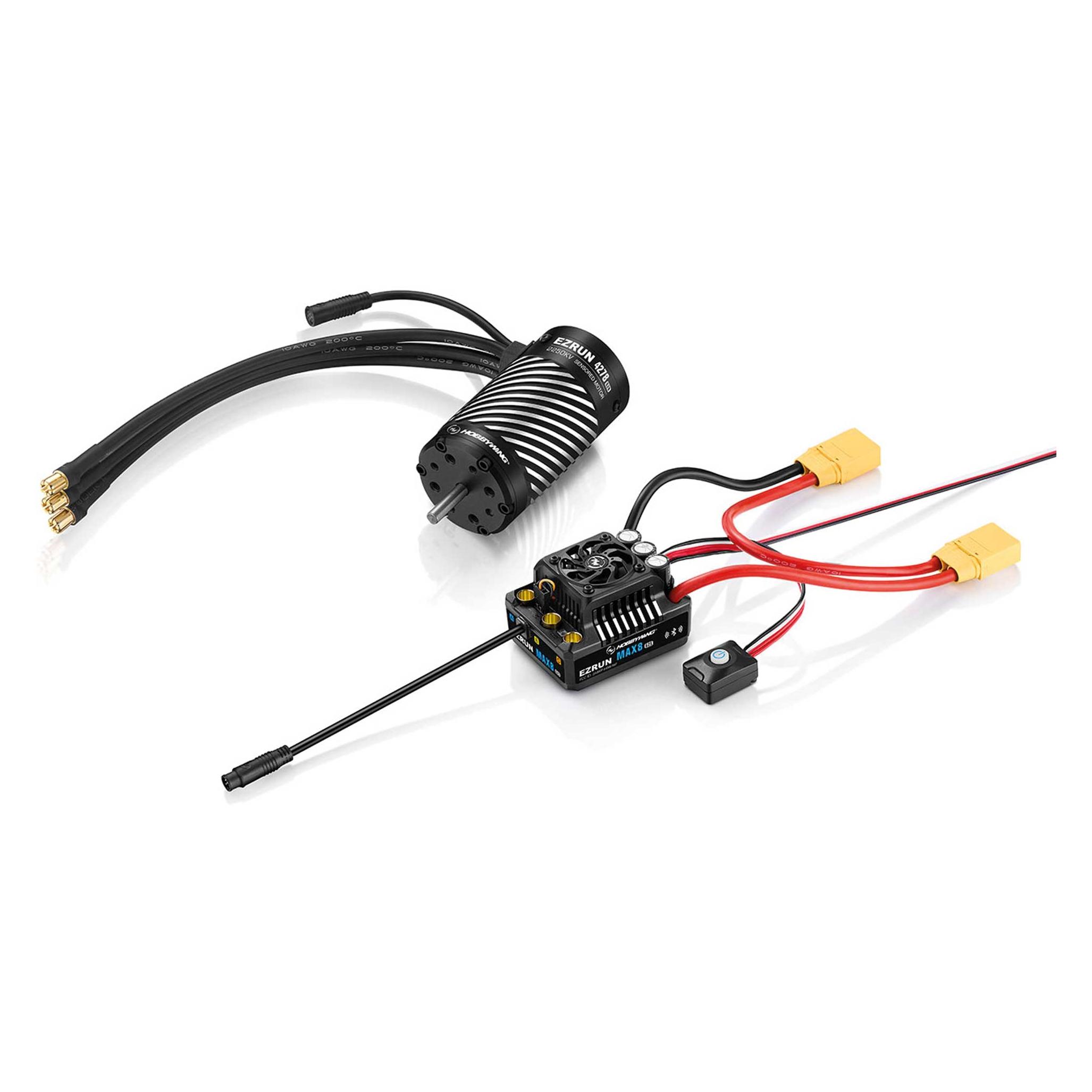 Hobbywing Ezrun MAX8 G2S Combo mit 4278SD 2250kV G2R (HW38010607)