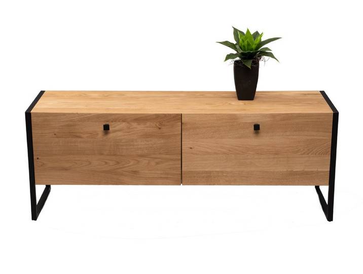 bv-vertrieb Lowboard TV-Lowboard Fernsehschrank TV Schrank Eiche Wildeiche