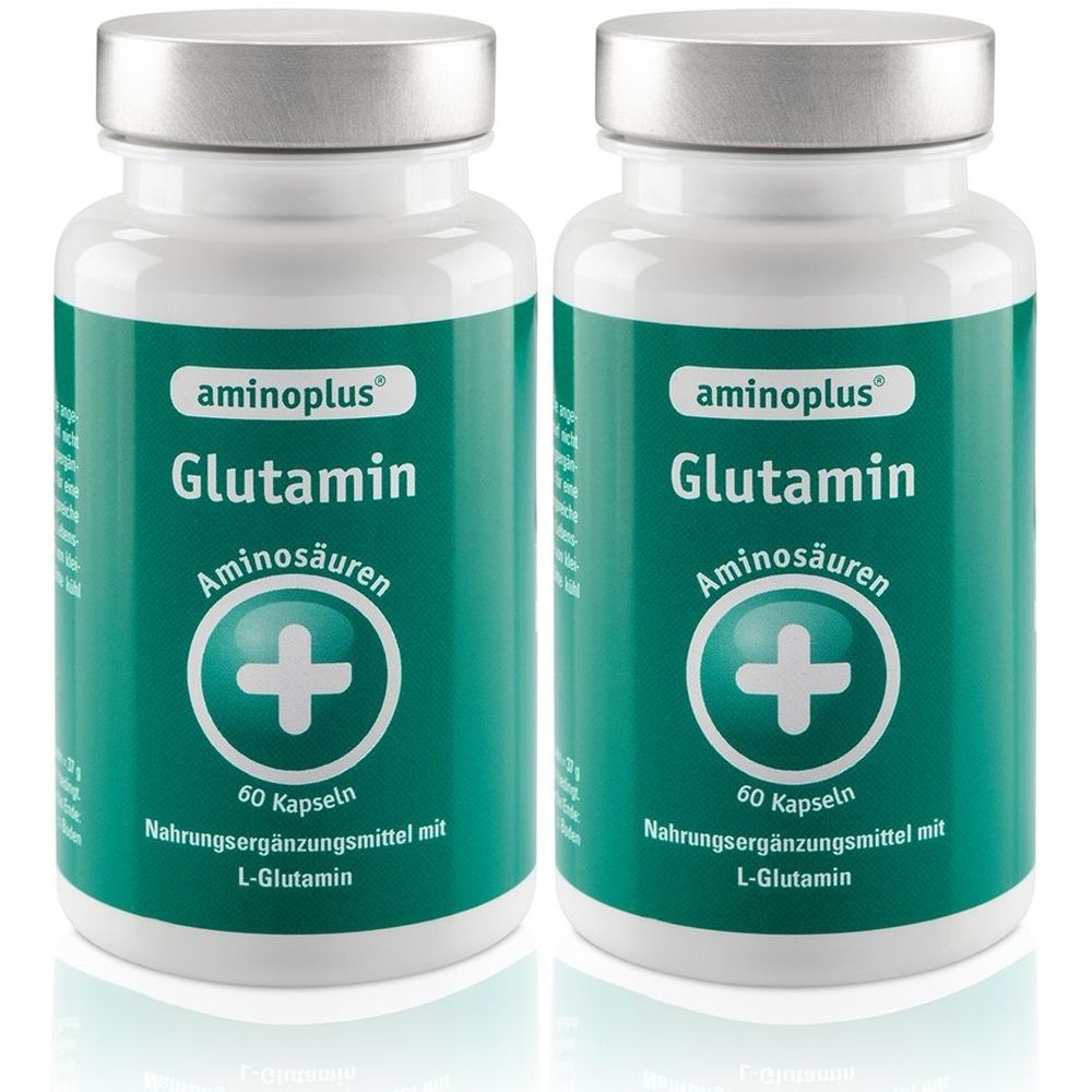 Aminoplus Glutamin x2 2x60 St Kapseln