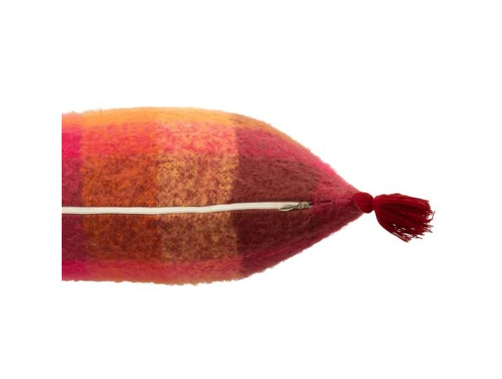 Coussin avec floche en textile multicouleur 45x45x10 cm
