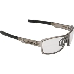 Swiss Eye, Unisex, Sportbrille, Freestyle Photocromic Sportbrille (Black, Crystal grey matt, Selbsttönend, Sphärisch), Grau