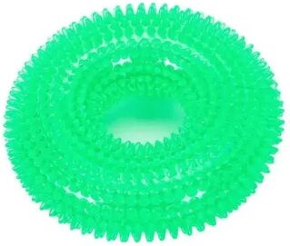 Inspire Daily Merch Durable Dog Toy Sound Balls For Pets To Resist Biting, Chewing, Squeezing green