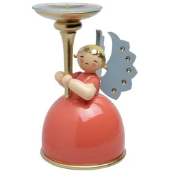 Wendt und Kühn Engel mit Kerzenhalter Höhe 11,5 cm