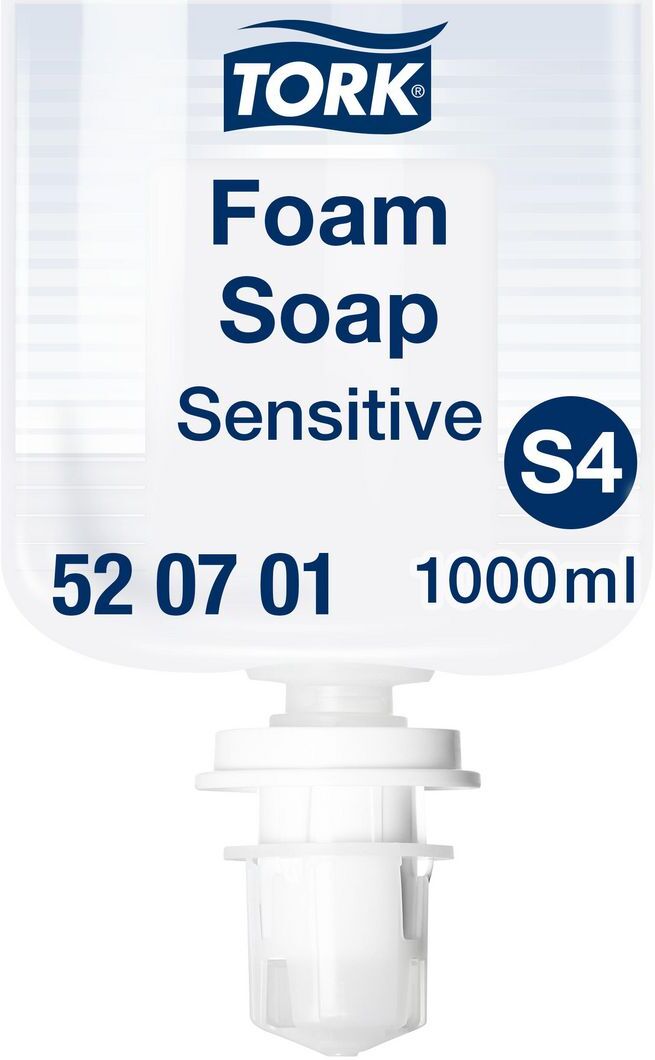 TORK Skumtvål S4 Sensitive Handtvätt 1L