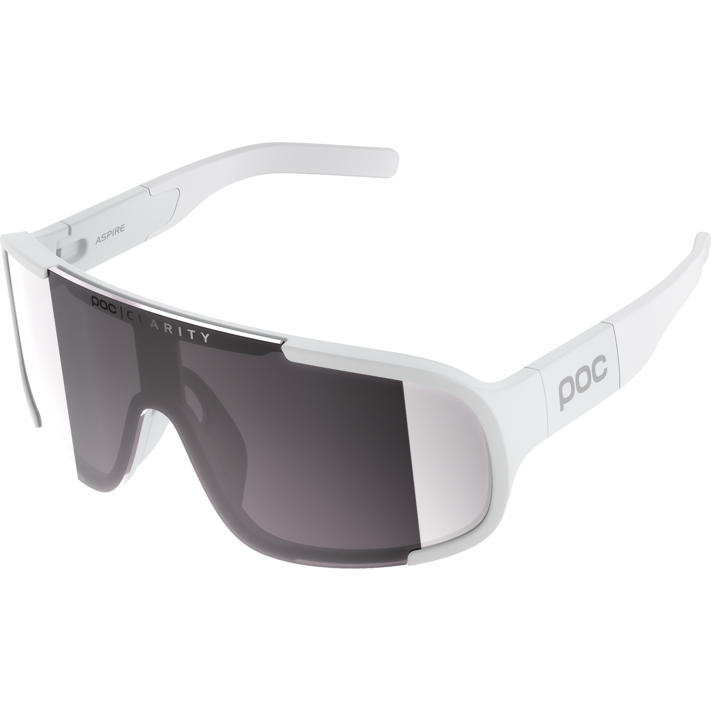 POC Aspire Sportbrille Sportbrillen & Sportsonnenbrillen weiss Mountainbike | Rennrad