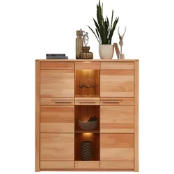 Highboard Arvid Kernbuche