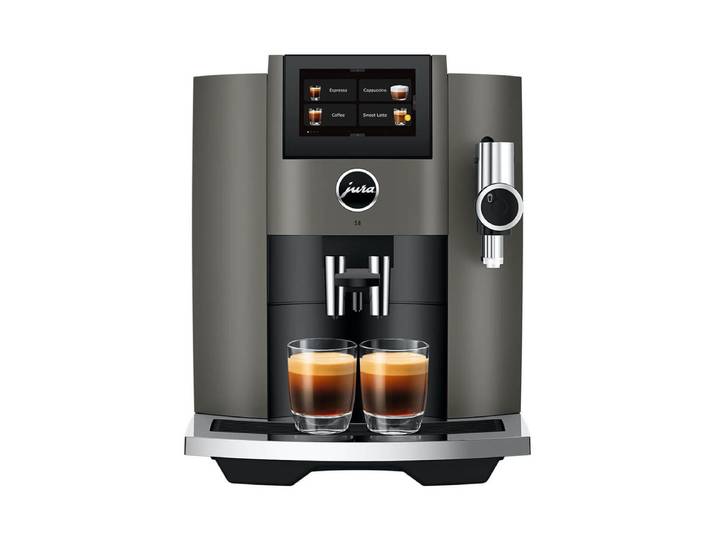 JURA S8 Dark Inox (SB) Kaffeevollautomat Grau