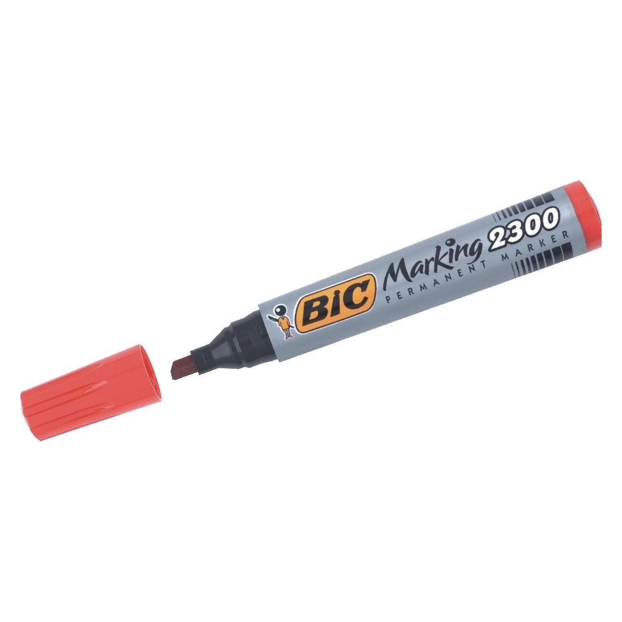 Bic Permanent-Marker Marking 2300 Ecolutions, rot (1x) (8209243)