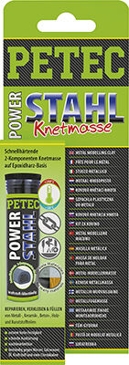 Petec Epoxy-Klebstoff Power Stahl Sb (50 G) 97450 0.05kg