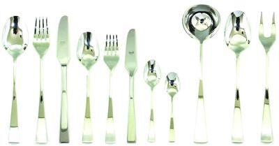 Mepra Italia Flatware Set - 99 Pieces - Stainless Steel