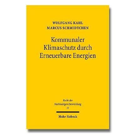 Mohr Siebeck Kommunaler Klimaschutz durch Erneuerbare Energien (Deutsch) (7969573)