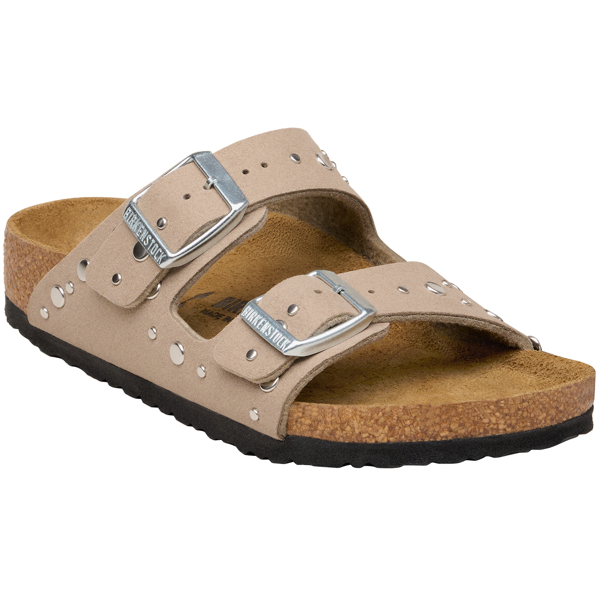 Birkenstock Arizona Rivets Narrow Sandale Kinder Sandalen beige Größe 29 Lifestyle